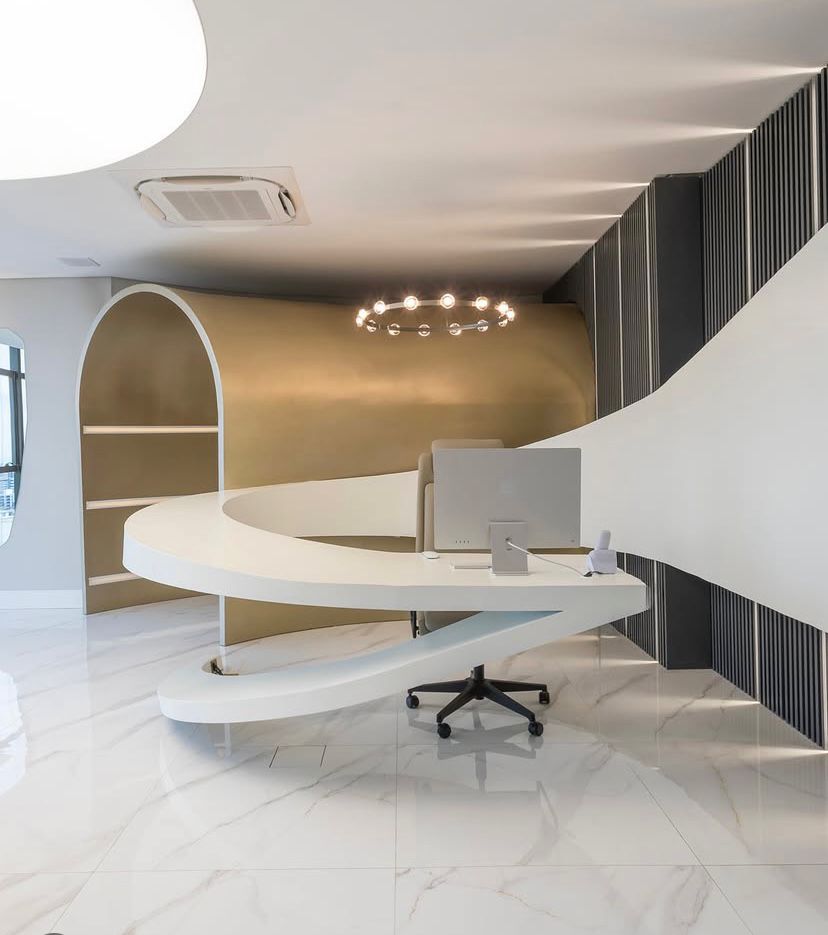 Ambiente corporativo executado pela Jotter Construções